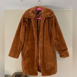 Christian Siriano Fur Coat